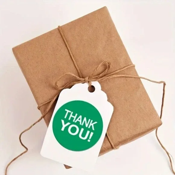 500PCS Thank You Colorful Round Stickers for Envelopes Backing 1.5 Inch Stickers - Picture 5 of 6